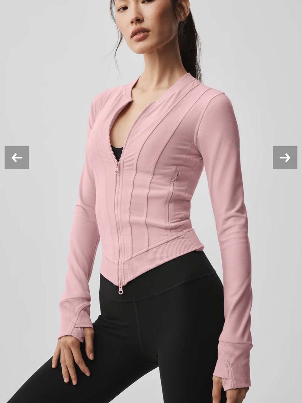 ALO Yoga Alosoft Recharge Jacket Small Limited: Vintage Pink NWT